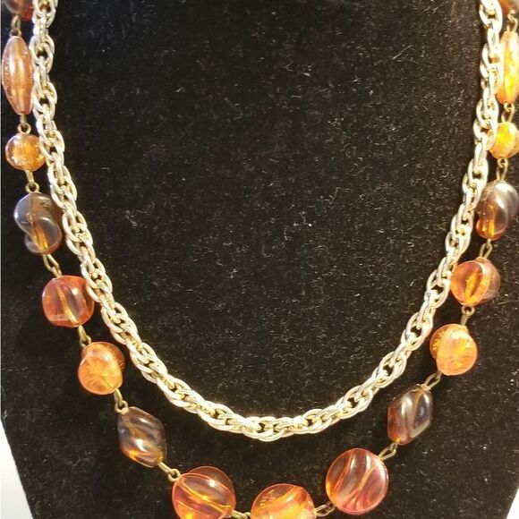 Vintage double necklace - Picture 5 of 7